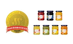 食品産業技術功労賞を受賞した「果実実感ジャム」シリーズ
