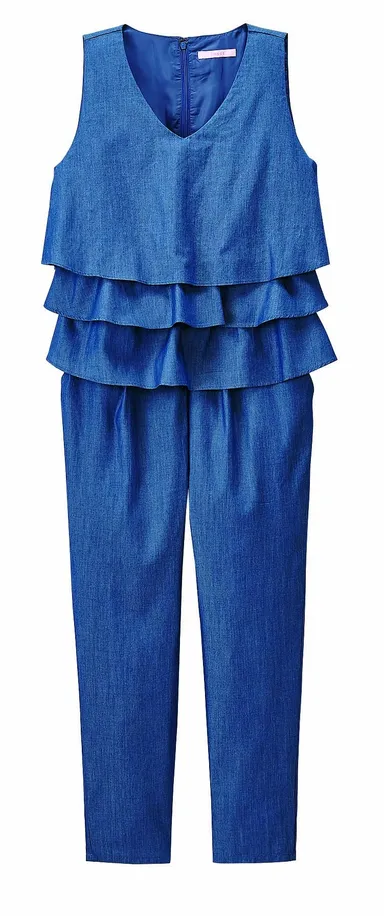 ティアードコンビネゾン