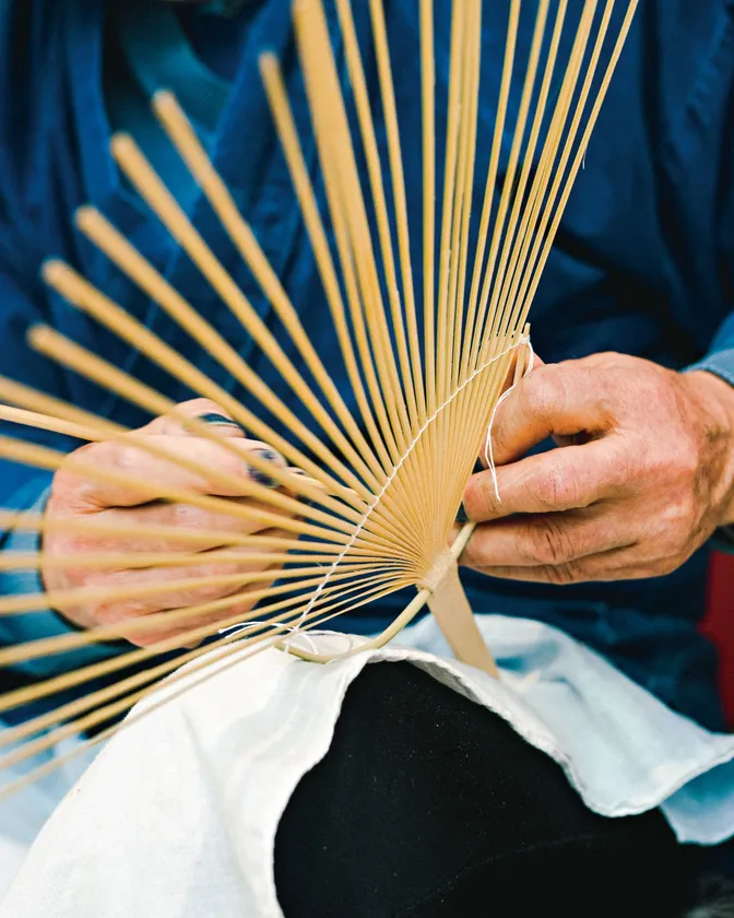 丸亀うちわ 実演あり
