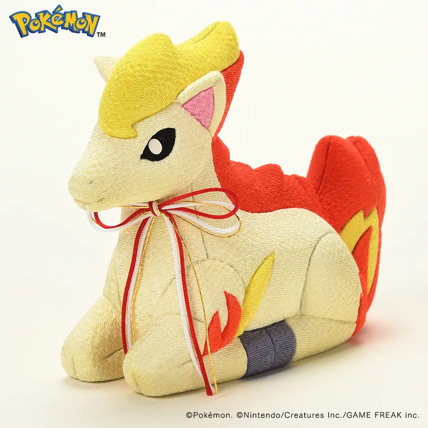 ポケモンの木目込人形「ポニータ」