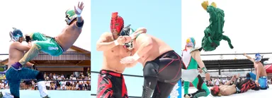 『海鮮プロレス』試合風景