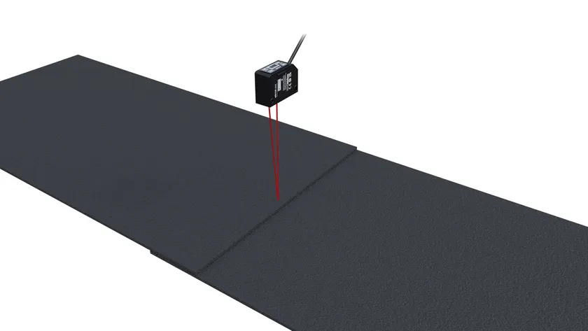 用途例:板ゴムの重なり検査