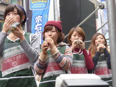 巻き寿司丸かぶりコンテスト