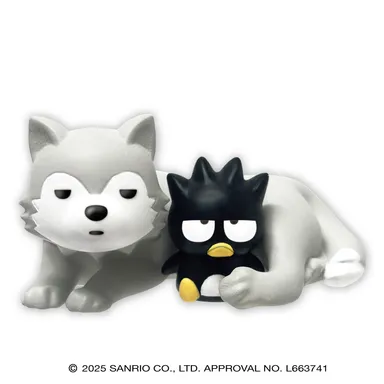 チュウゴクオオカミとバッドばつ丸