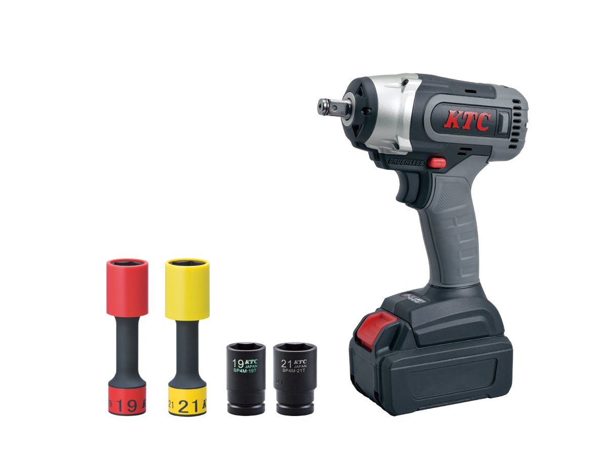 KTC 1/2 インパクト タイヤ交換などに お売りします。 安心・安全なタイヤ交換を応援！工具セットが特別割引 「タイヤ着脱