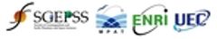 地球電磁気・地球惑星圏学会 国立研究開発法人　海上・港湾・航空技術研究所電子航法研究所 国立大学法人　電気通信大学のロゴ