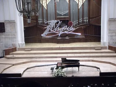 ショパンコンクールのステージ