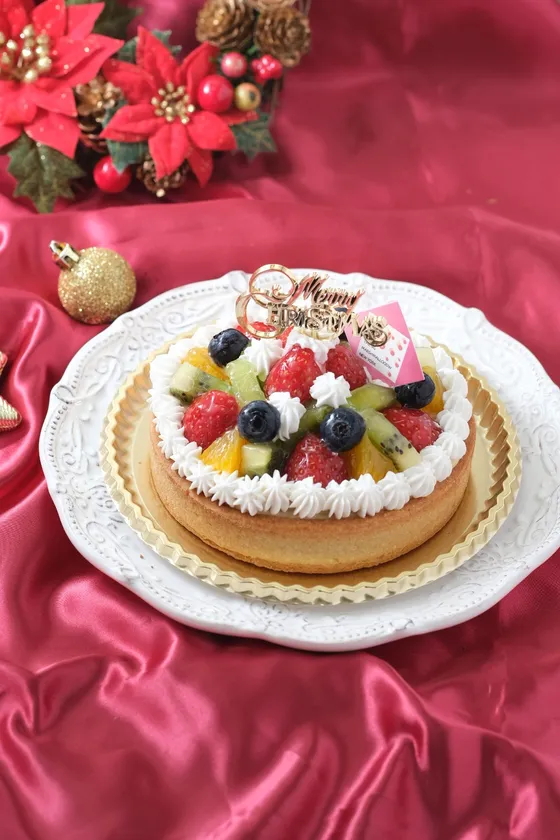 クリスマスフルーツタルト