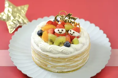 サンタさんのミルクレープ