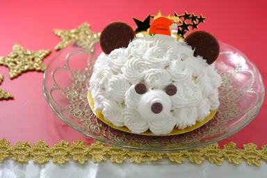 くまちゃんサンタクロースケーキ