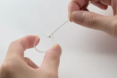 吊り下げリング(NLD-HRING5S) ※推奨ワイヤー径φ0.6mm/ボール径φ3mm