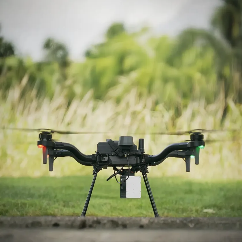 ASTRO Maxに搭載されたFlux L1。長距離計測に適した形状をしている