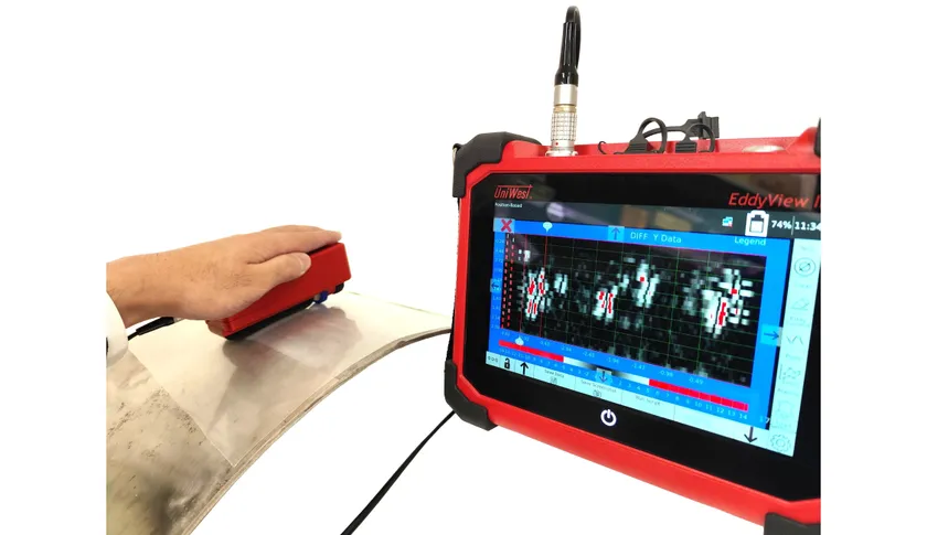 業界最高レベルの探傷性能