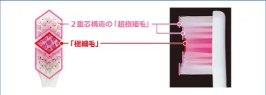 『システマ アーチフィット ハブラシ』図面