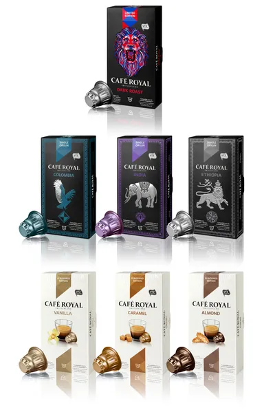 カフェロイヤル3種7品目