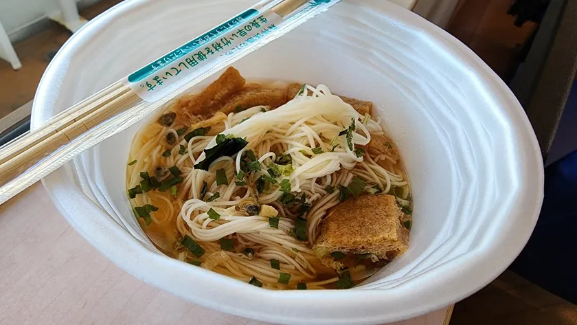 にゅうめん(煮麺)を調理・提供(4)