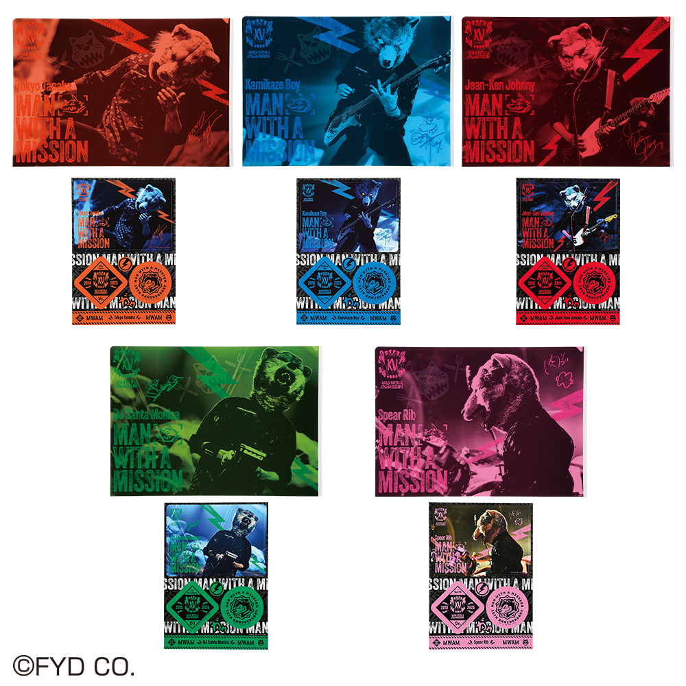 結成15周年を迎えた 「MAN WITH A MISSION」が一番くじに初登場