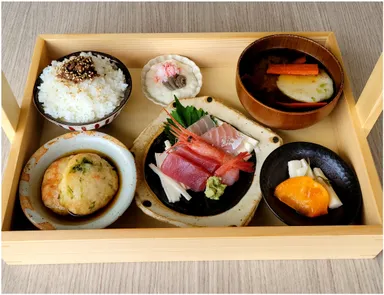 結梨＆ねばりっこ食堂定食