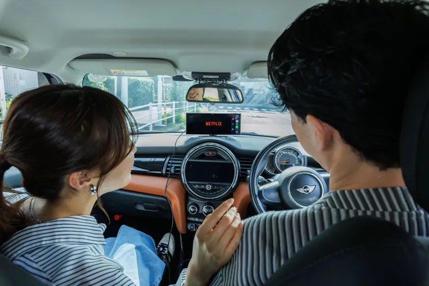 ScreenFlow 車内使用シーン