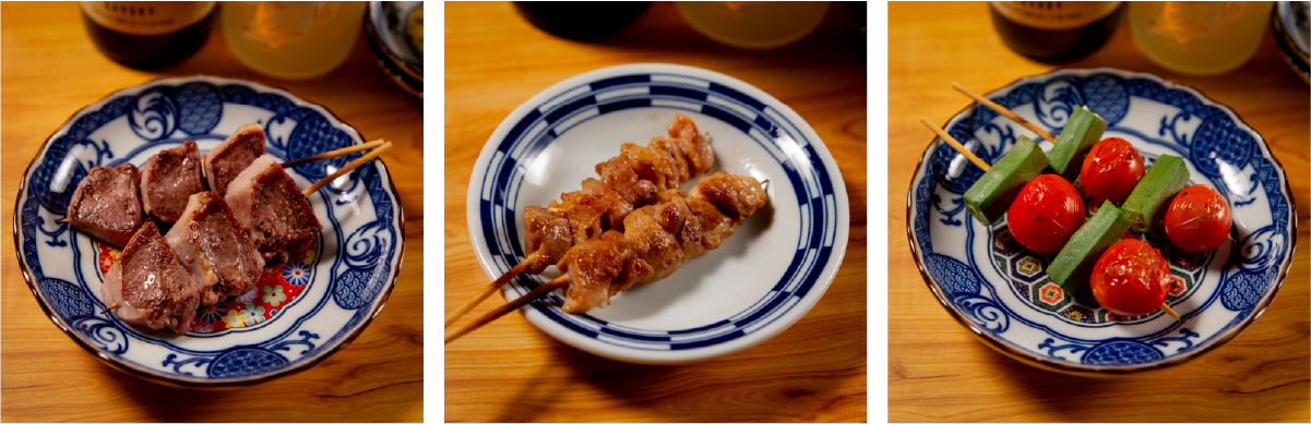 備長炭の炭火焼き鳥を食べ放題で！ 『おすすめ屋 神戸三宮店』が 税込