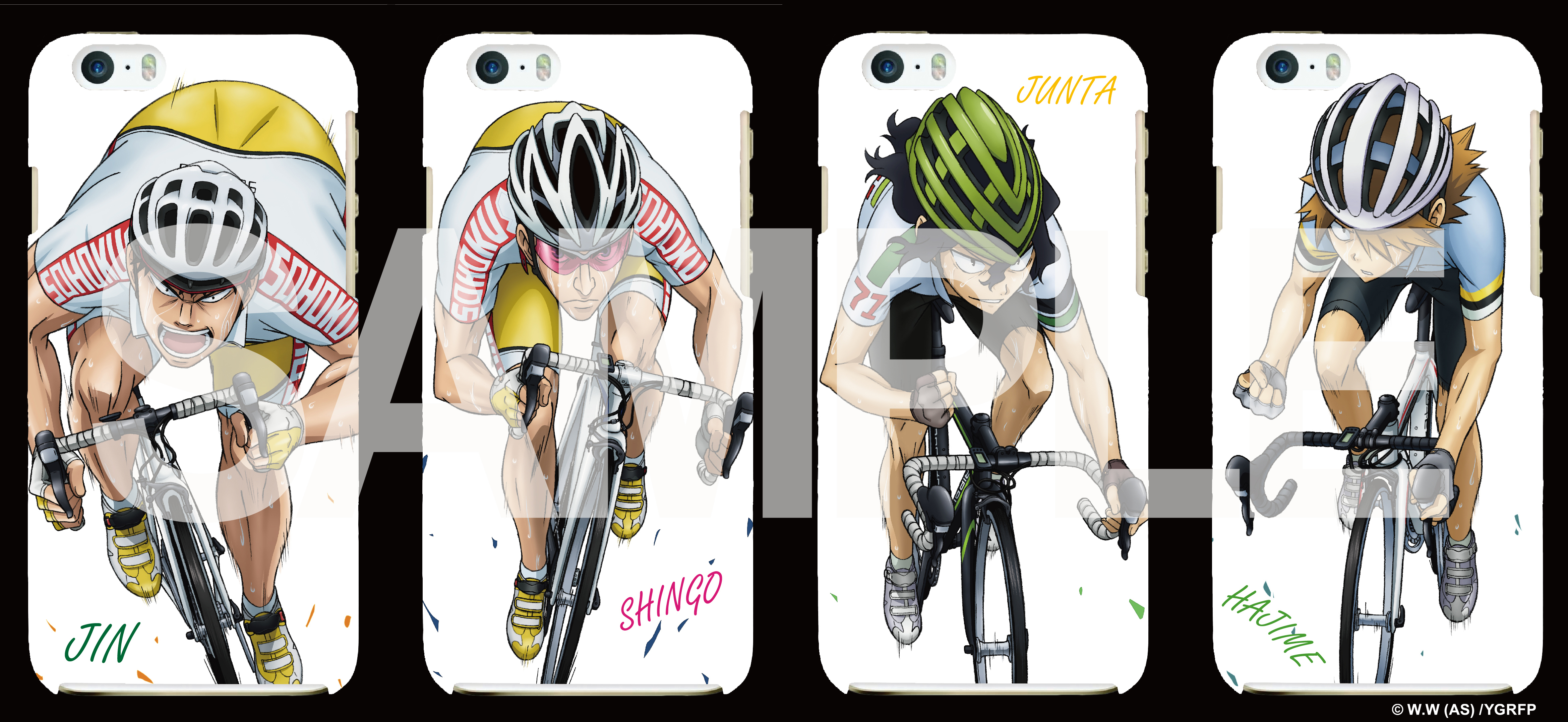 弱虫ペダル Grande Road 神様はじめました の描き下ろしイラストを使用したスマートフォンケース を1月23日 金 より受注販売開始 株式会社トムス エンタテインメントのプレスリリース