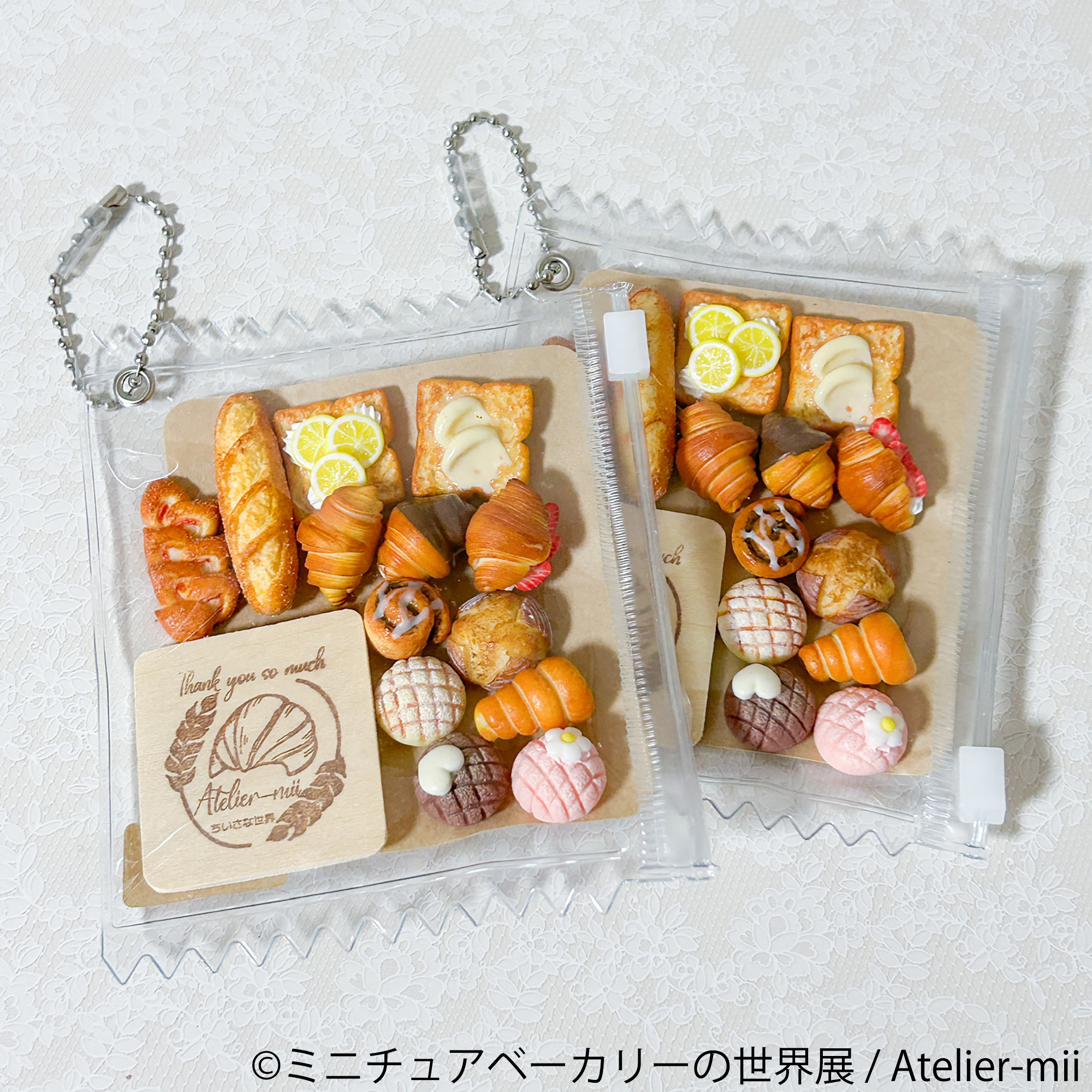 話題のミニチュアアートが川越に集結♪パンやケーキなど フード作品を