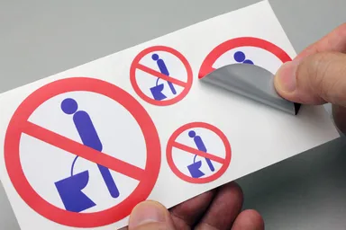 カット済みで貼りやすい(＃11041)