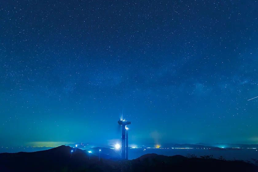 星博士と皆既月食観察会