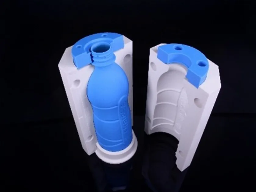 ブロー成形用の樹脂型イメージ