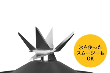 6枚刃搭載でコードレスでもパワフル