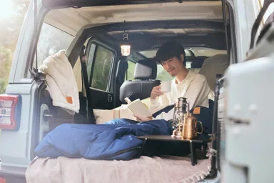 スキー場での車中泊まで対応