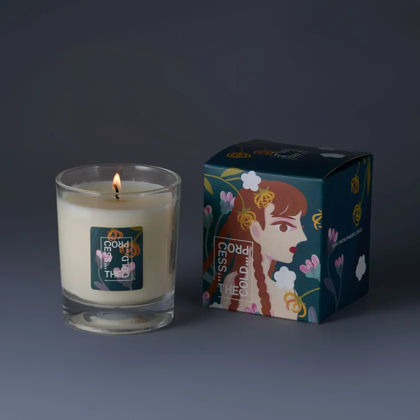 キャンドル ジャスミン&イランイランの香り