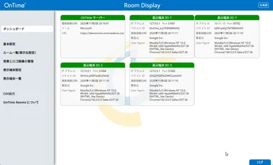 管理ダッシュボード