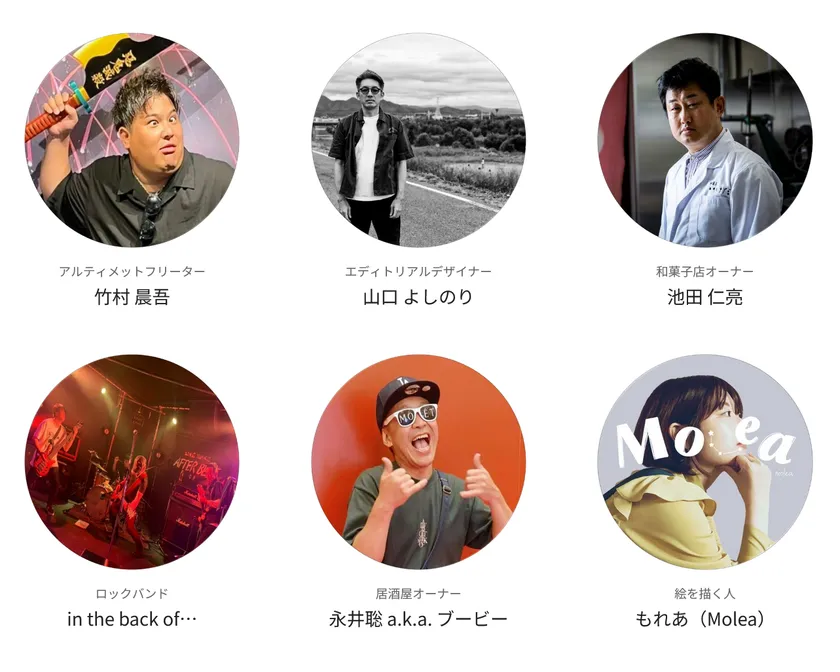 参画するクリエイター