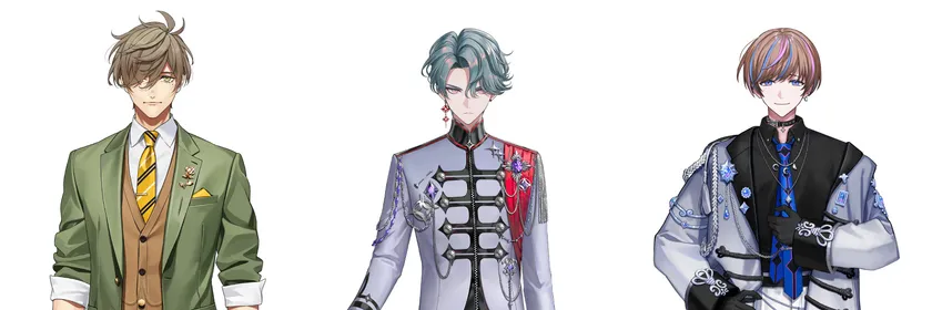 左から順にオリバー・エバンス、フリオドール、セイブル