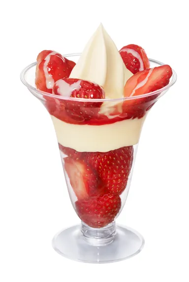 練乳いちごパフェ