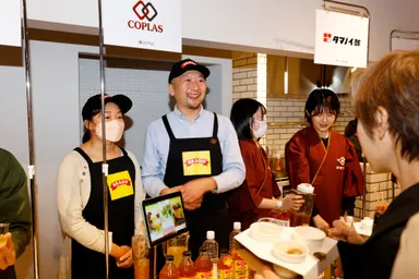 にごり酢まつり　開催中の様子