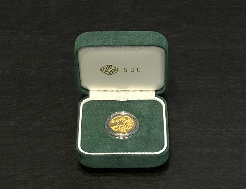 K24ホノルルマラソン2025記念メダルケース入り