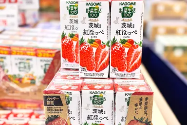 茨城・鉾田からいちごの美味しさを全国へ” 深作農園とカゴメの『野菜 茨城・鉾田からいちごの美味しさを全国へ” 深作農園とカゴメの『野菜