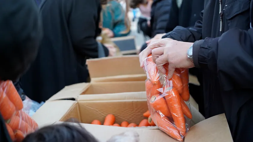 収穫祭「詰め放題」イベント