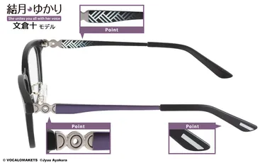 結月ゆかり 文倉十 モデル パープル3