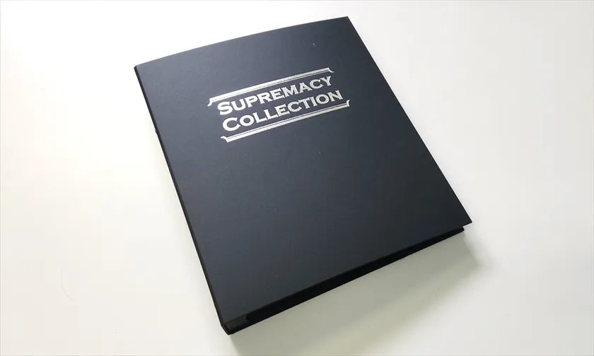 バインダーの表紙