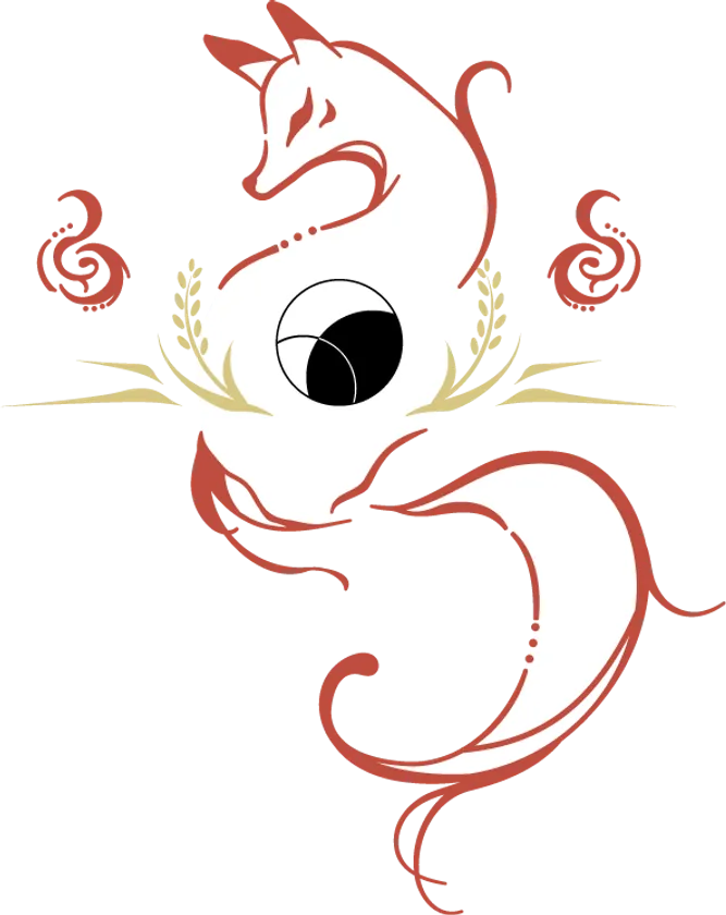 地域の伝承「王子の狐」をモチーフにした、デザイン