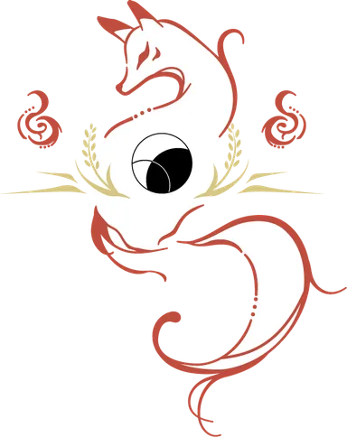 地域の伝承「王子の狐」をモチーフにした、デザイン