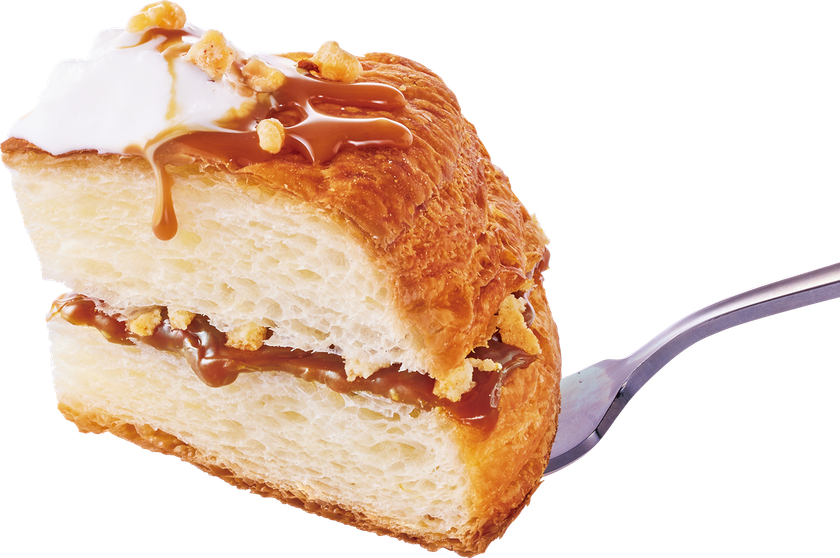 「シロノワール クルミッ子」ワンカット