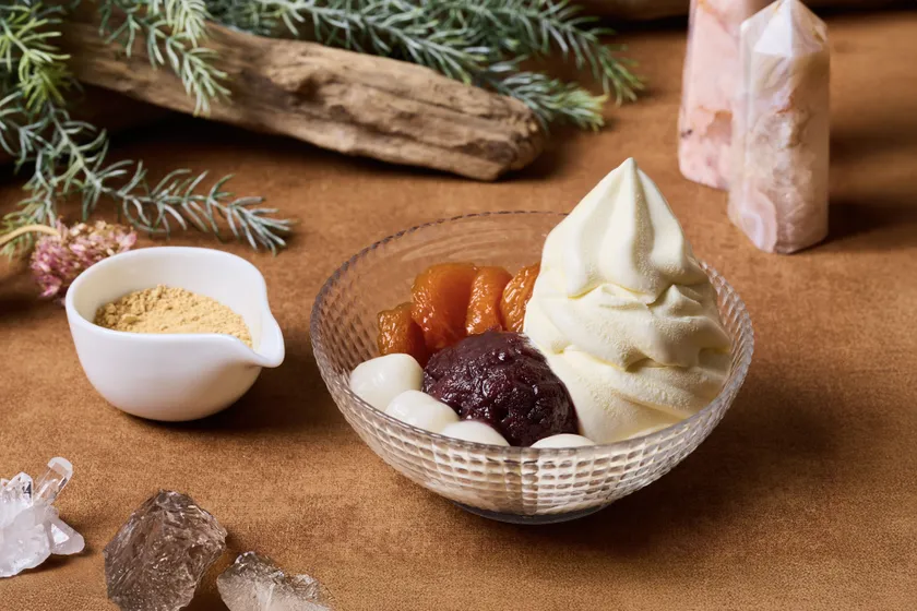 〈復刻特別クリームぜんざい〉