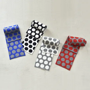 ちくちくしないマフラー(ドット)