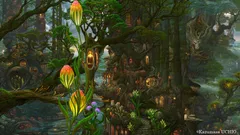 記憶の森〈仮〉(部分)