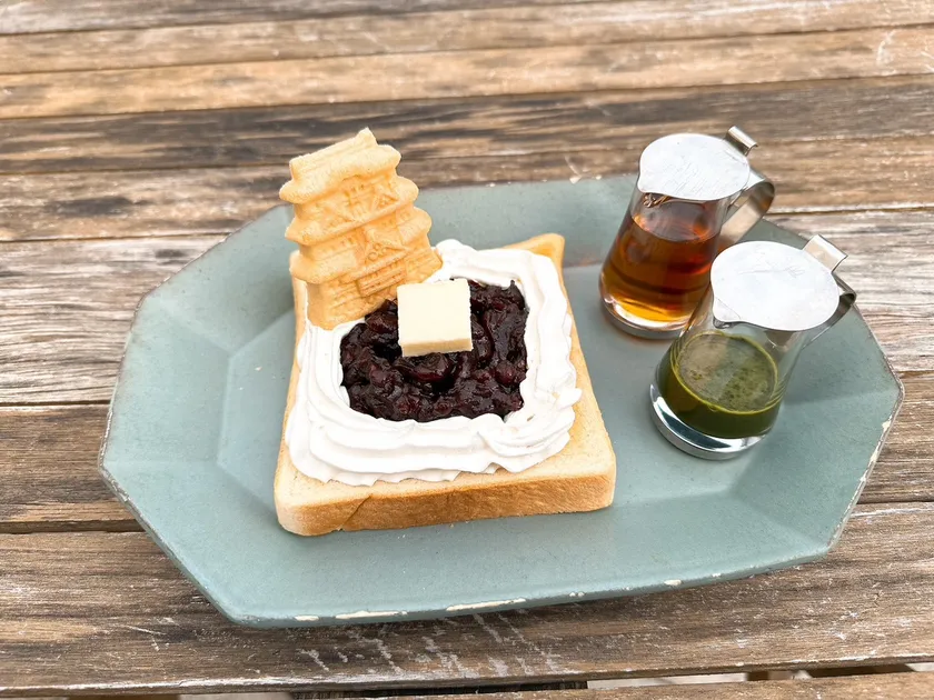 あんこホイップバタートースト