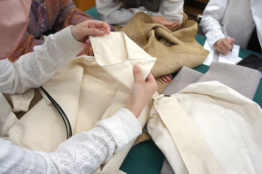 商品開発の様子